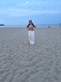 My daughter at the beach!