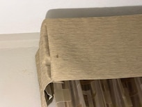 Stain on the curtain