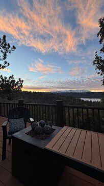 Beautiful view of the sunrise