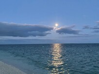 Moon setting