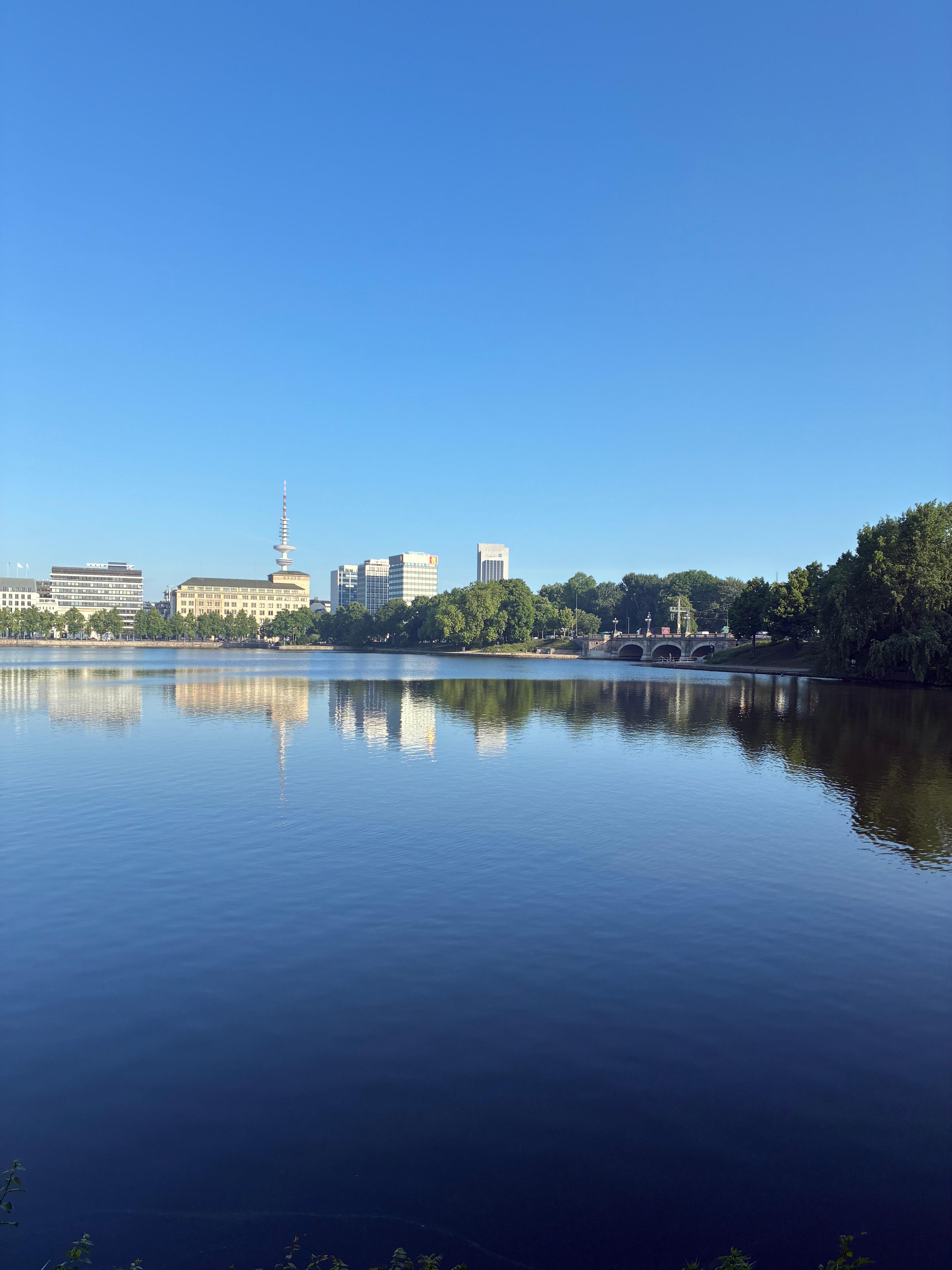 The lake is a half a block away. It’s beautiful. I walked around it every morning and also down by the river through the Parks. The hotel is beautiful beautifully located.