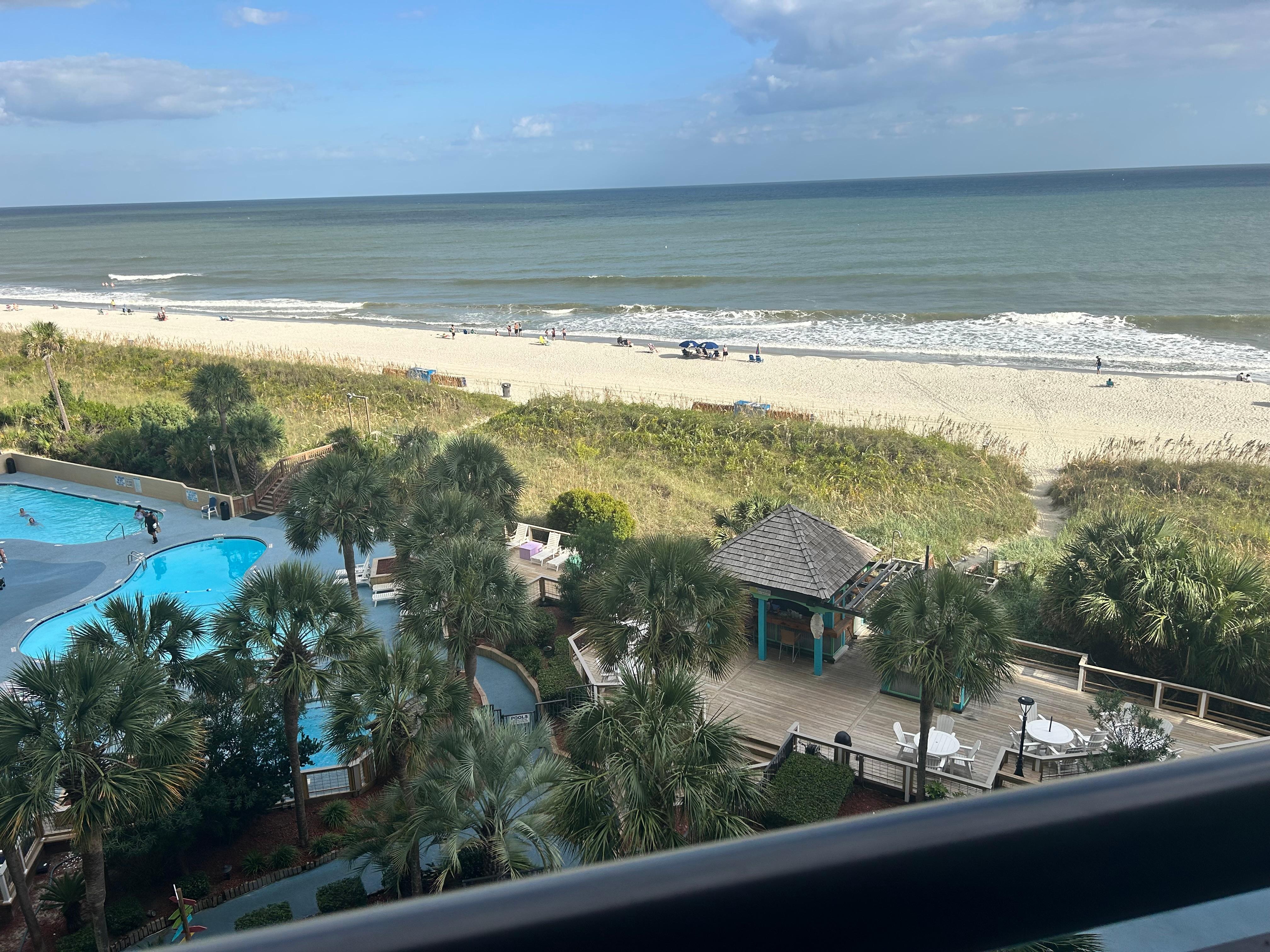 View from the balcony