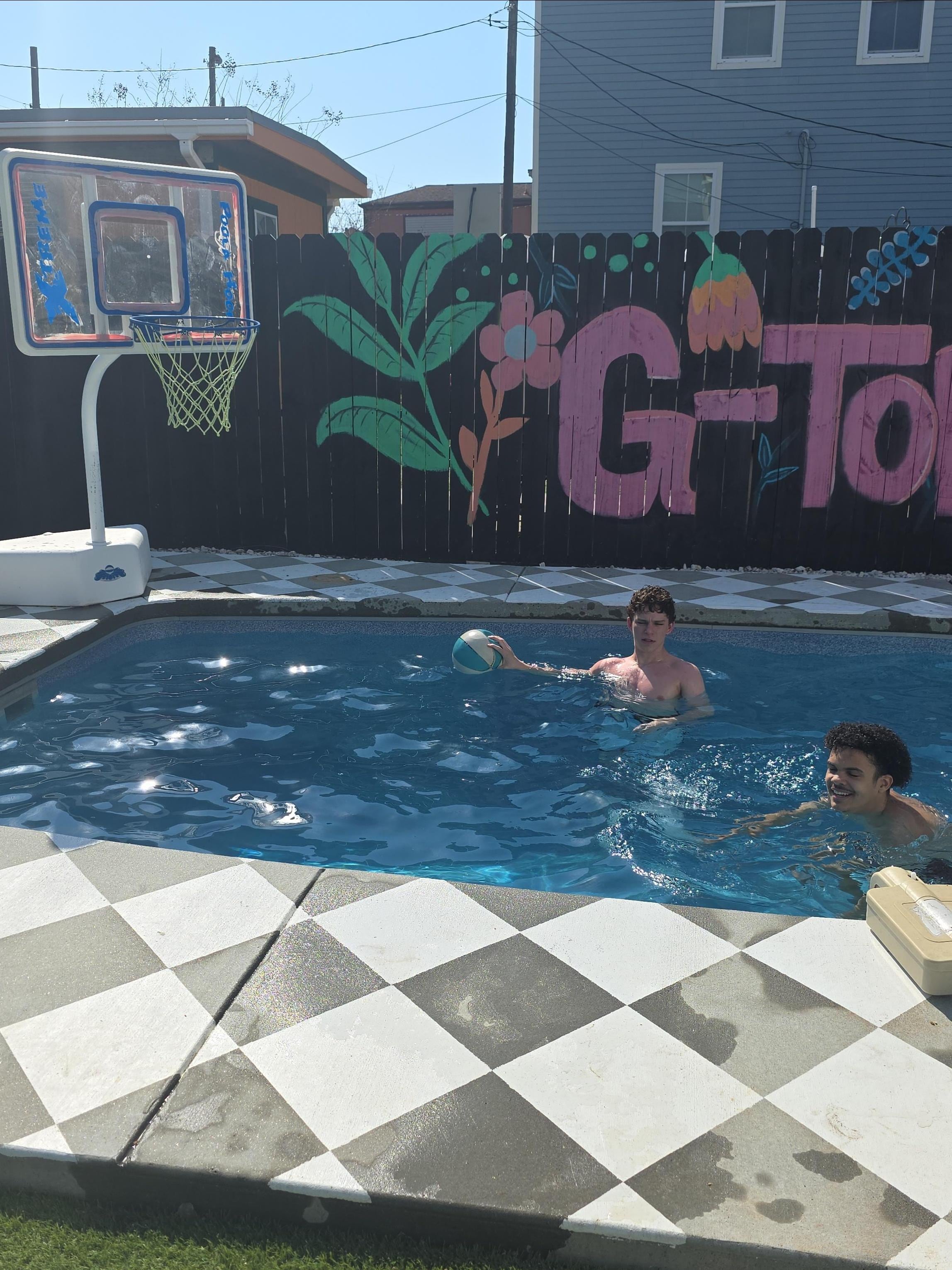 Heated pool was heavenly