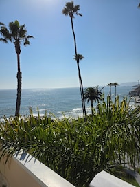 View from our balcony.