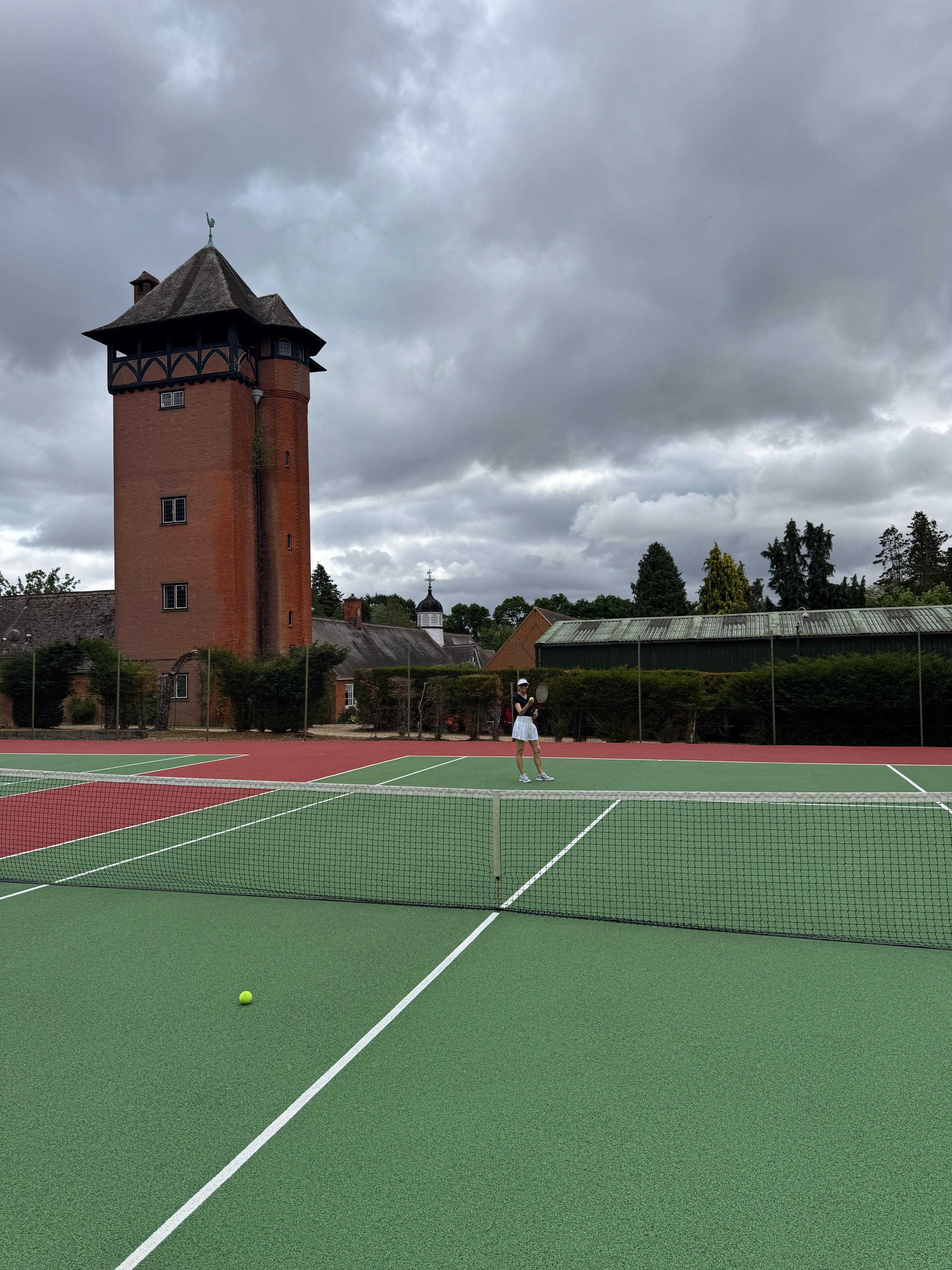 Tennis courts