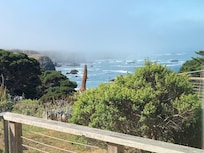 view from our private patio