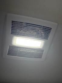 Vent in restroom