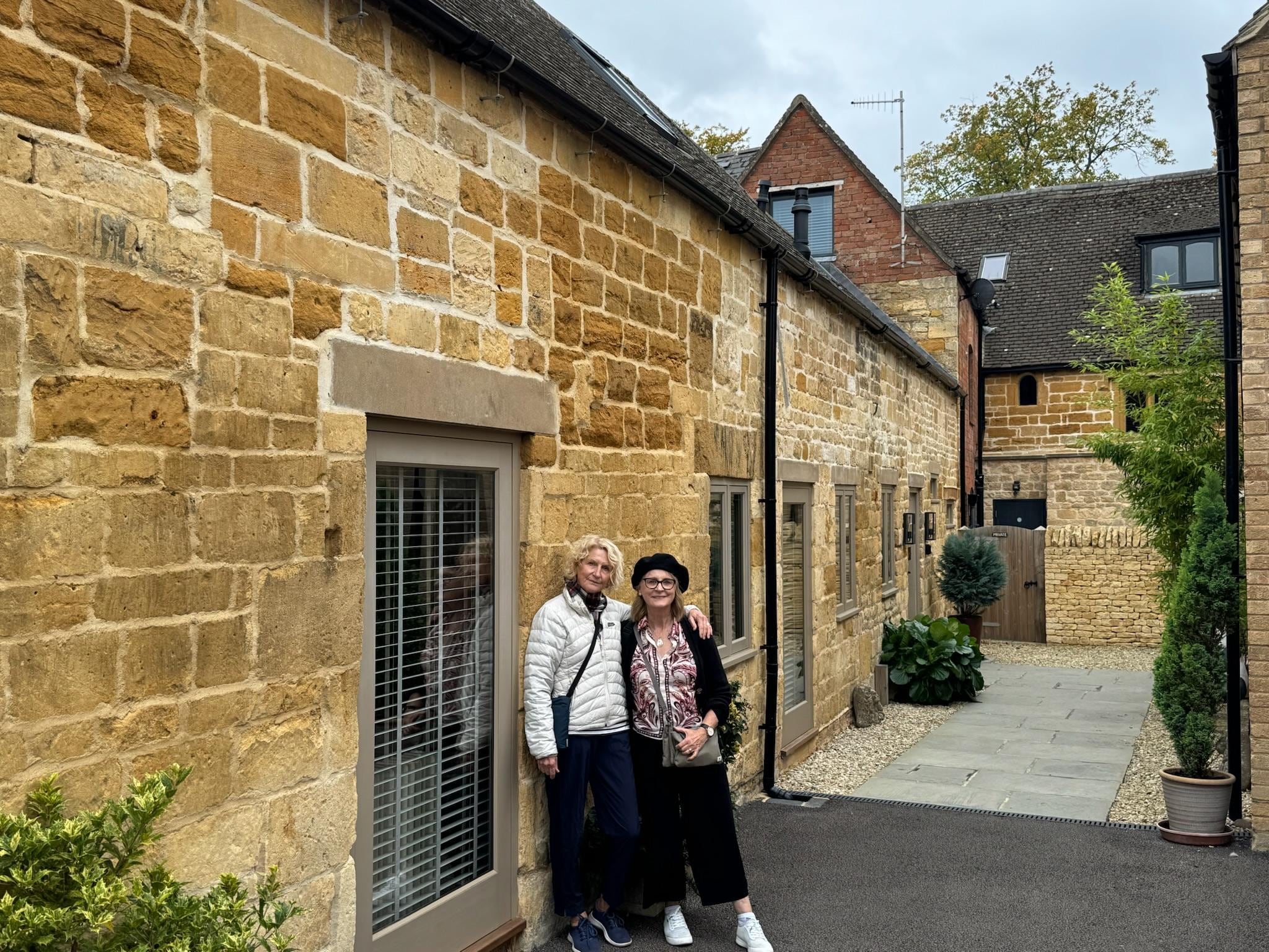 Sisters arriving at Highgate