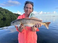 Capt. Andrew put us on the fish! So fun!