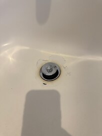 Messed up tub floor