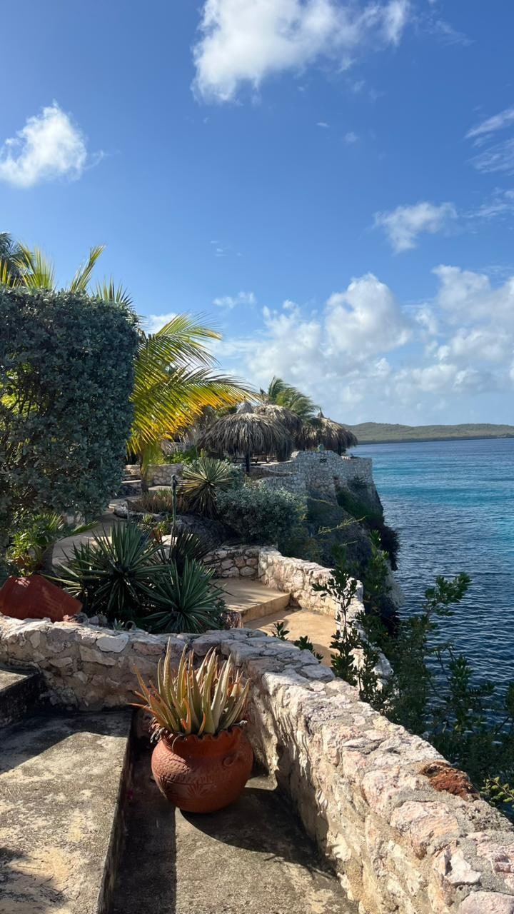 Terrazas frente al mar. 