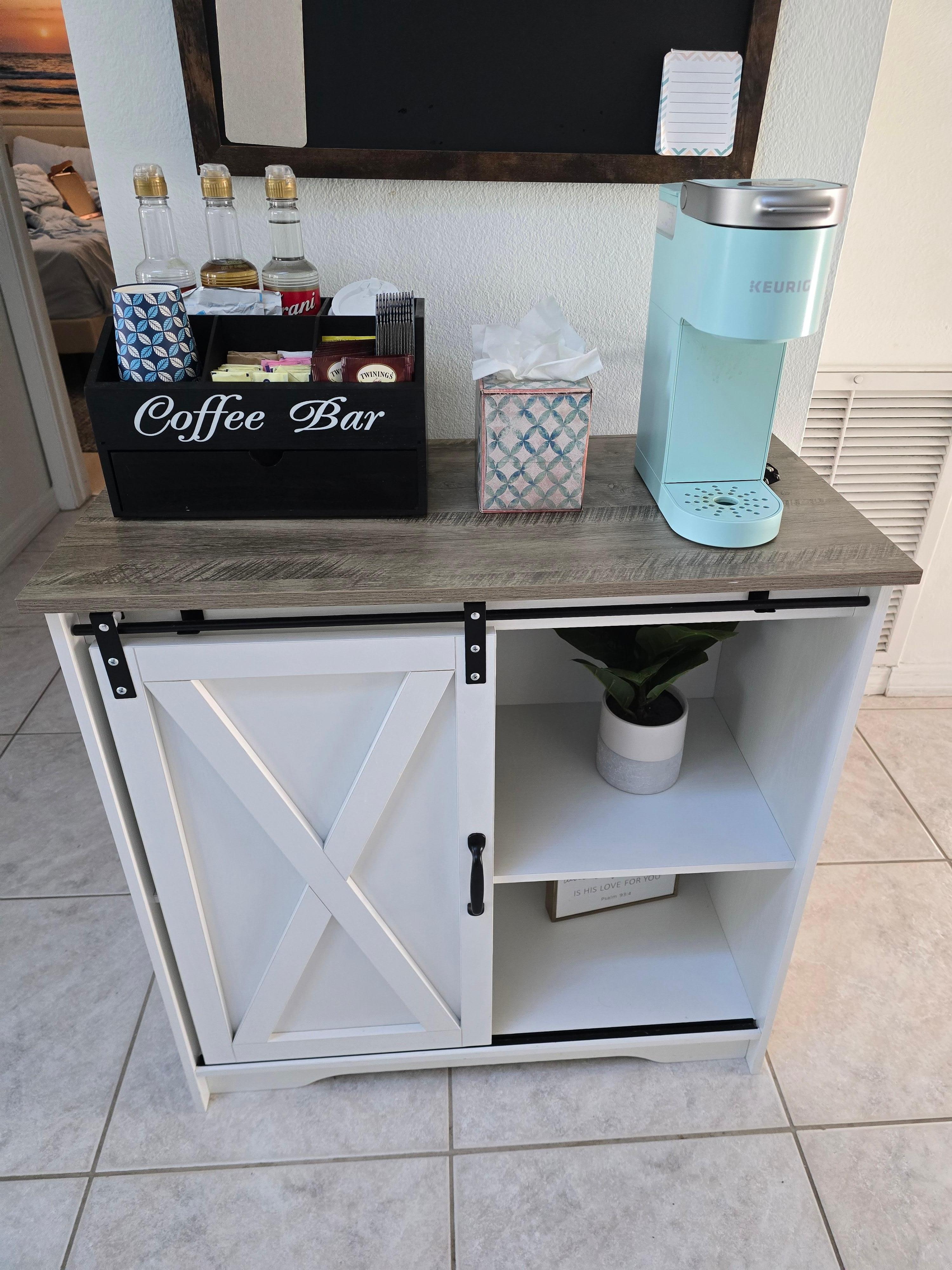 Flavored coffee was great.