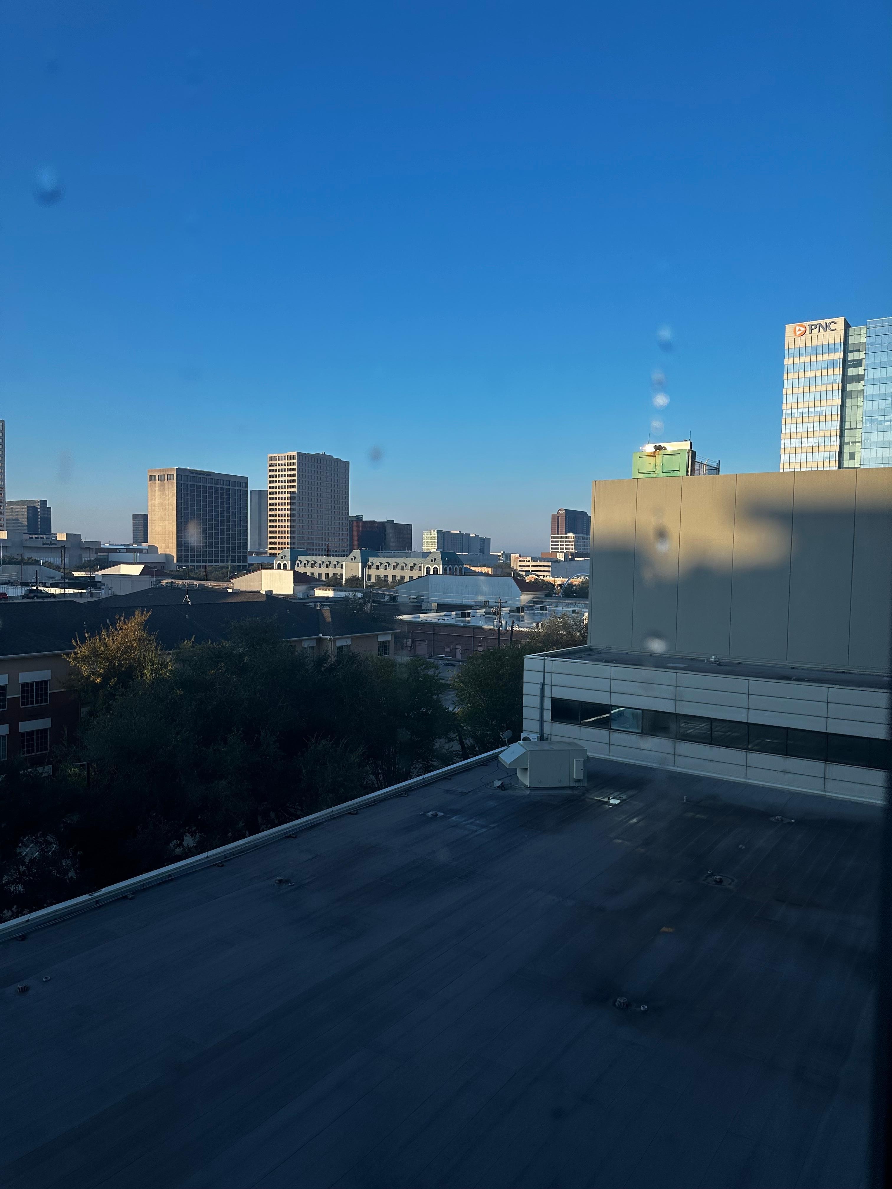 View from my room over looking 610