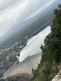 View of Cabril dam