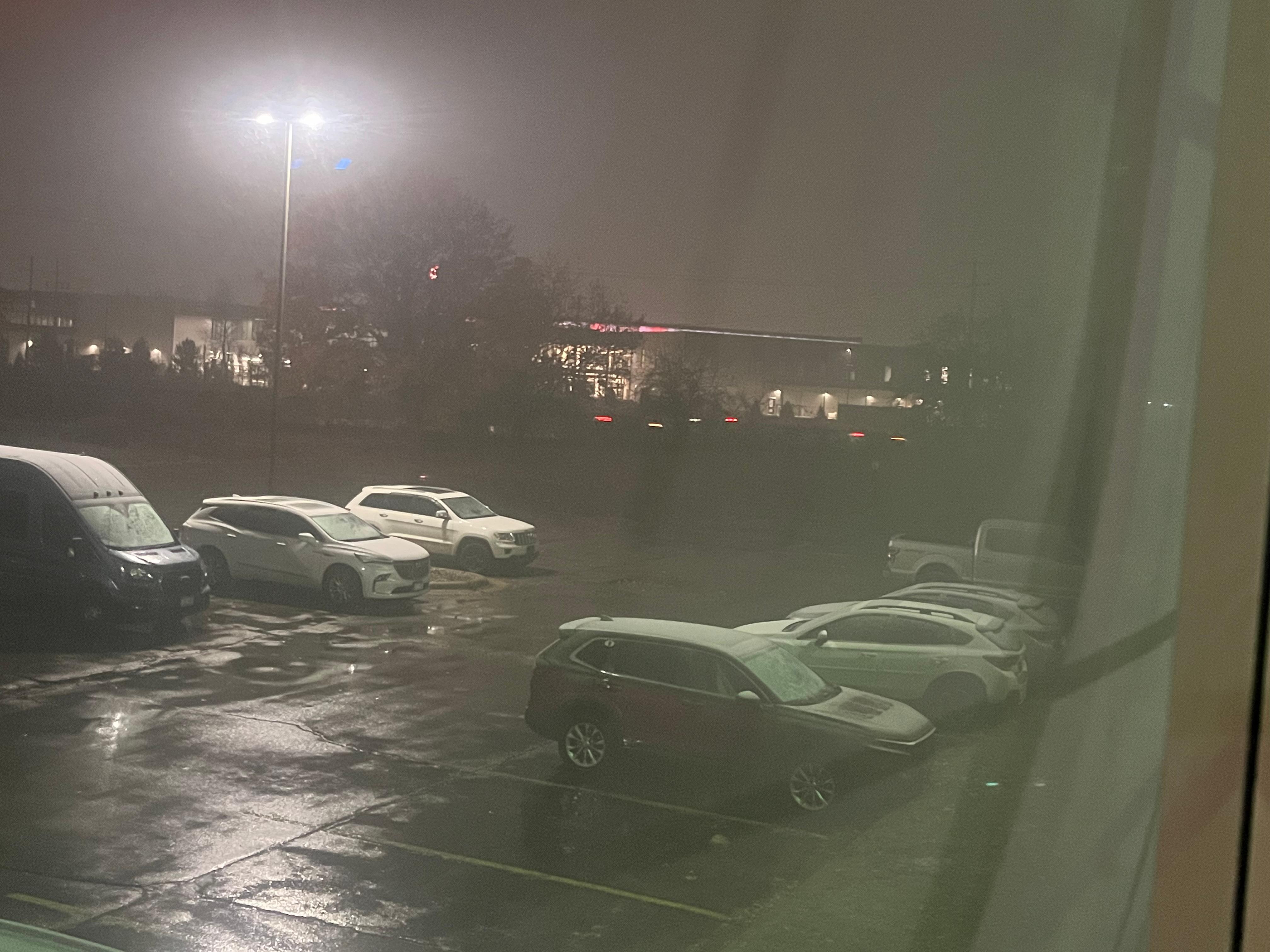 Highway is close by but never heard any traffic noise inside my room on the second floor