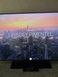 Recibimiento en la habitación.