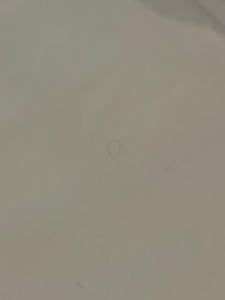 Bed sheets with hairs on them