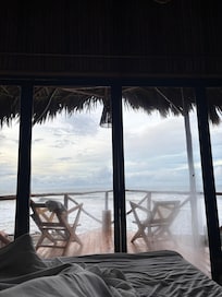 View from ocean front tree house. (this is treehouse 9)
