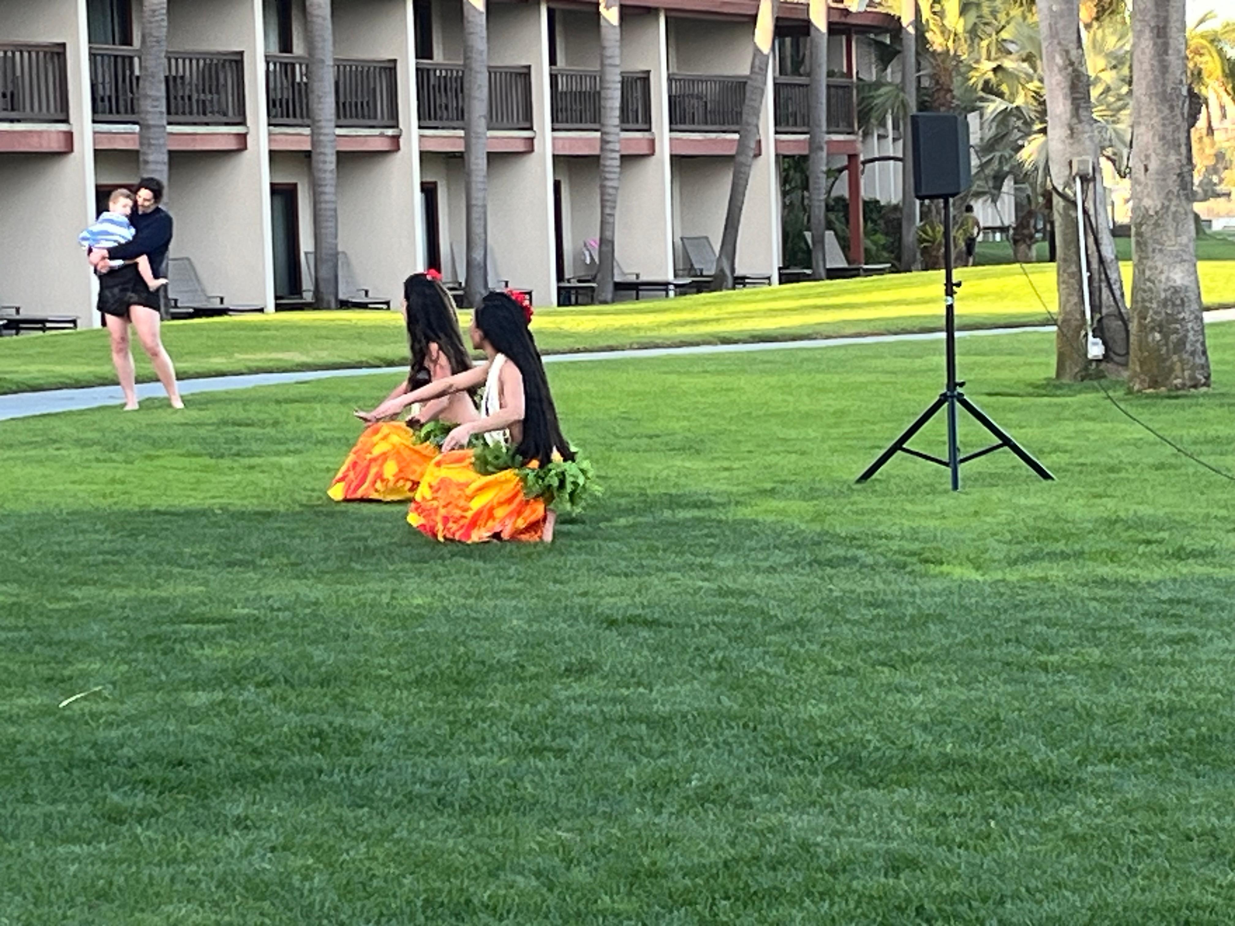 Free hula show