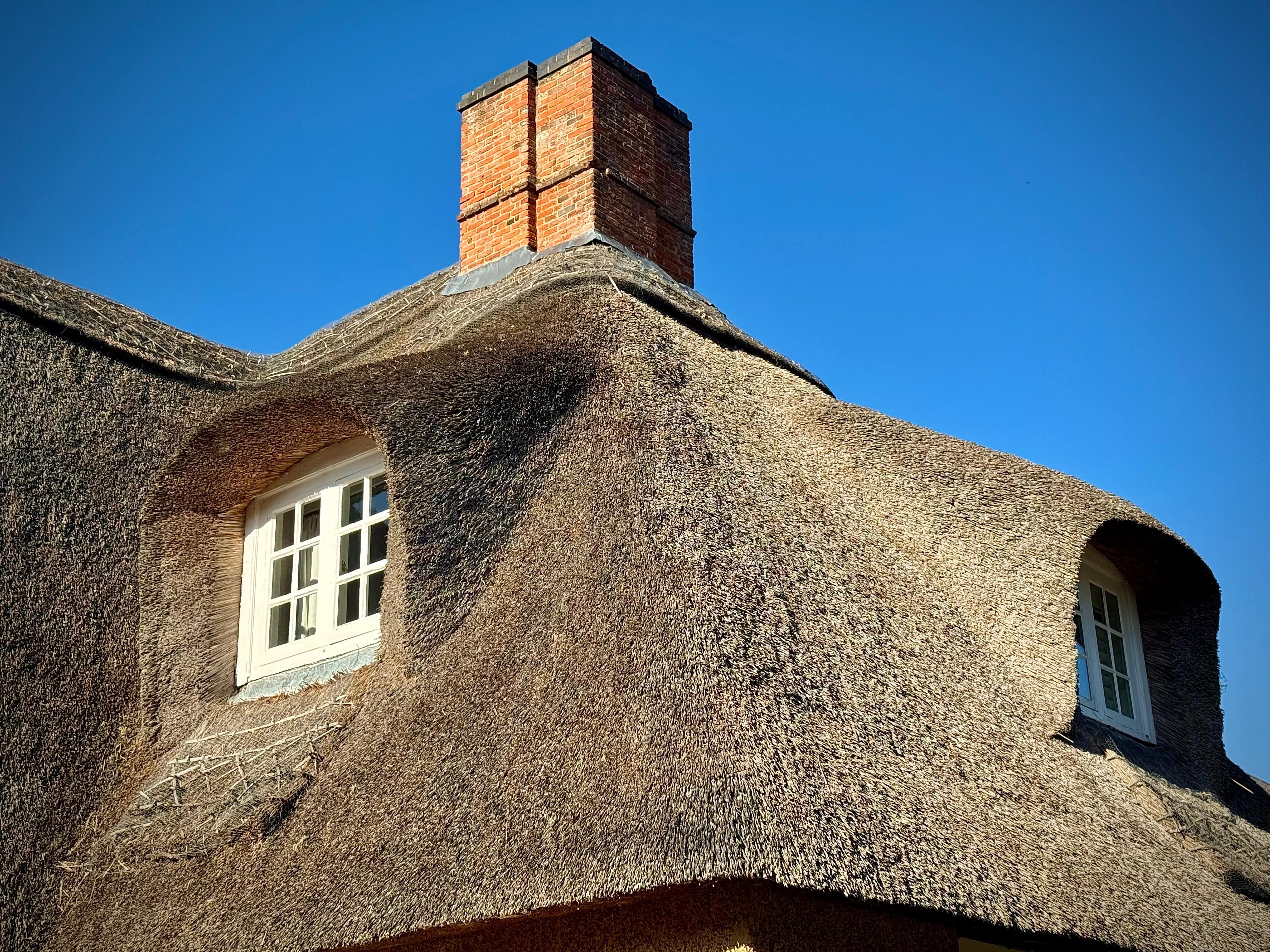 Detail of a house in the village