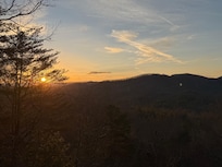 Sunrise off the balcony