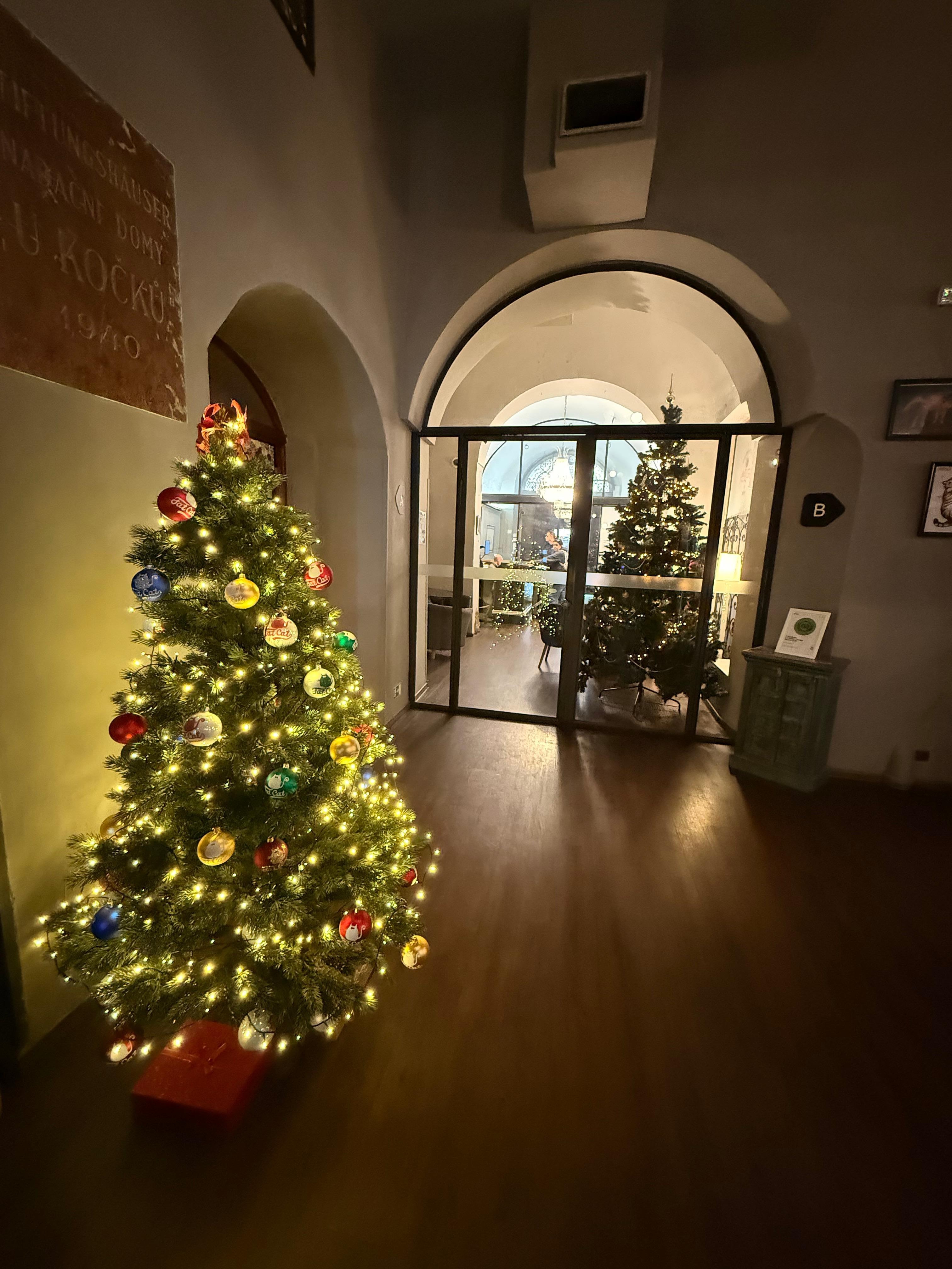 Very old hotel building from 1300’s but rooms renovated as far as beds and furniture, reception, and restaurant area. 