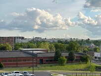 View of Belmont from the rooftop.