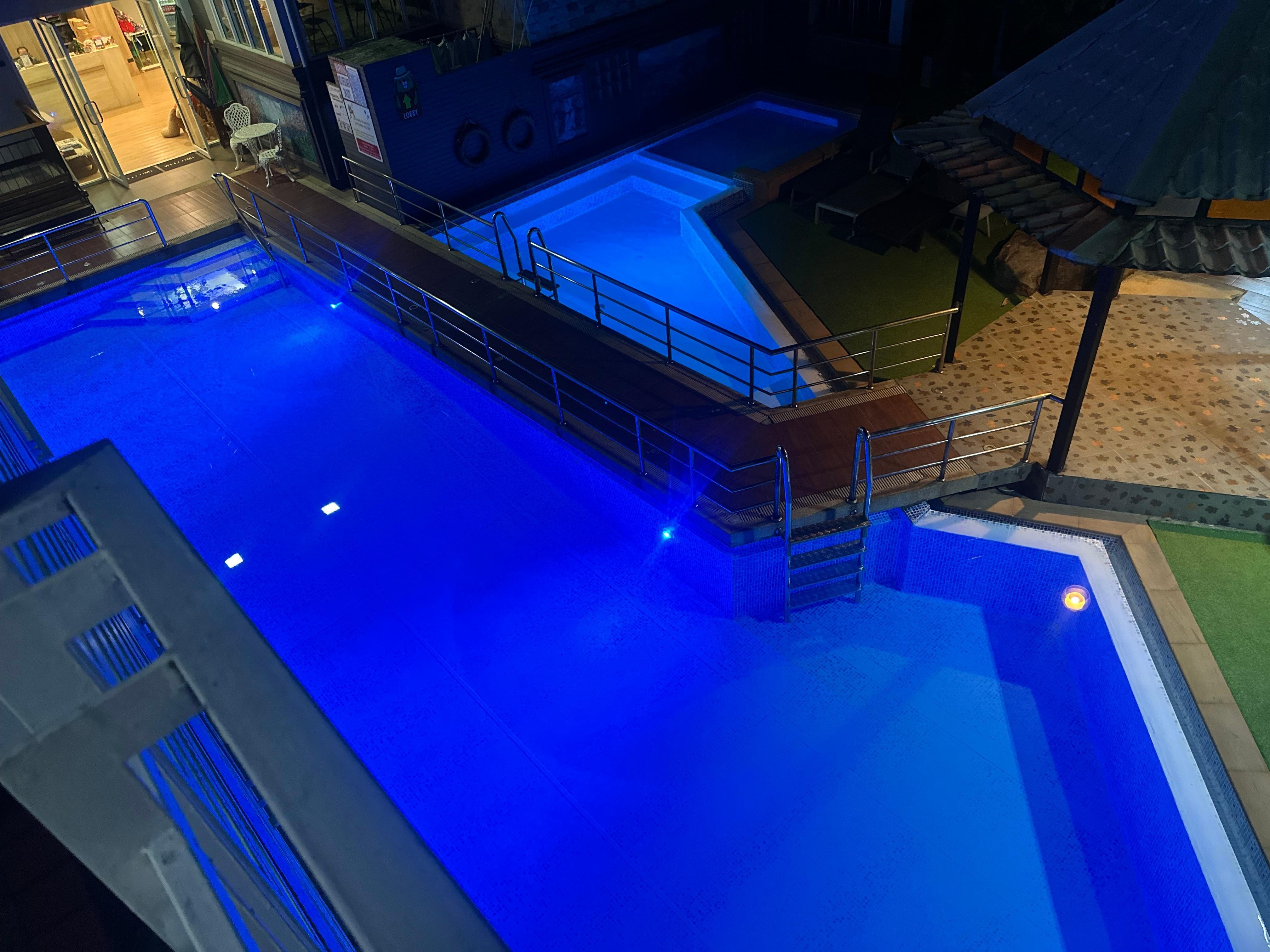 View from the balcony 