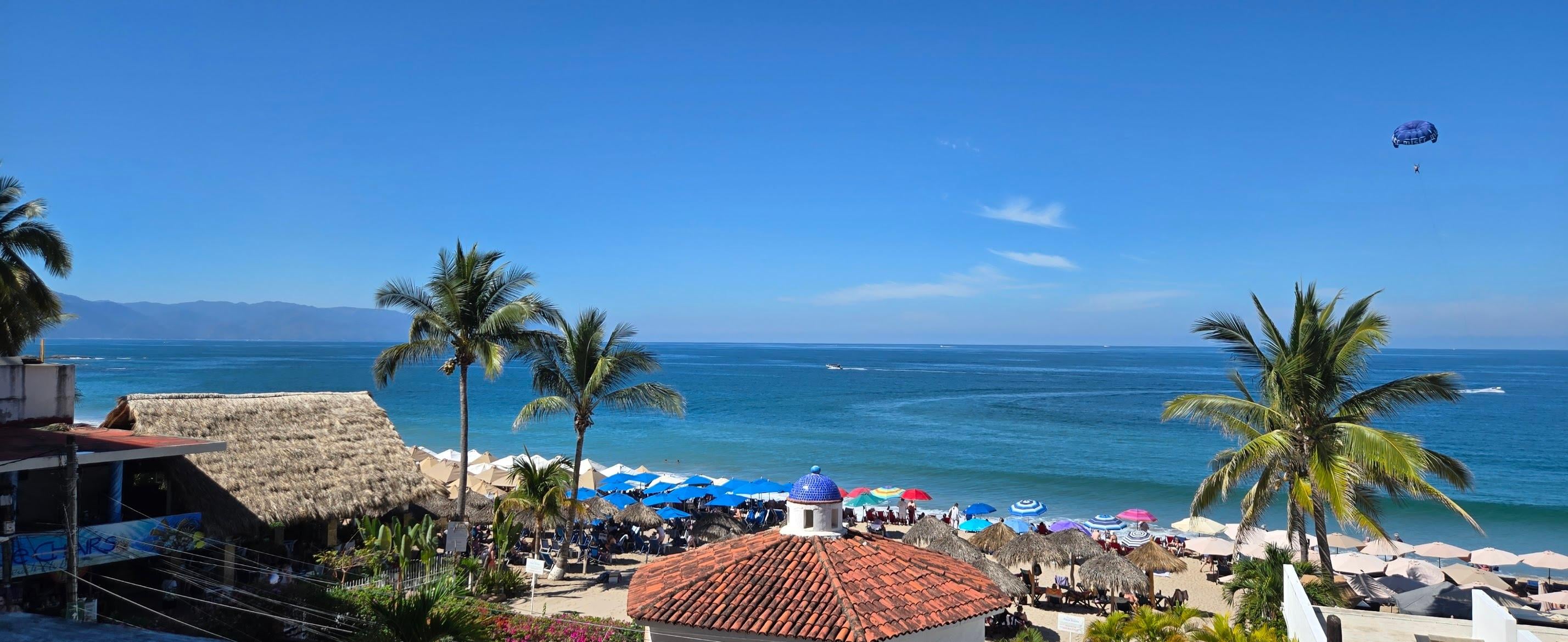 view from the balcony