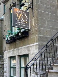 The front entrance
