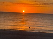 Sunset from the balcony