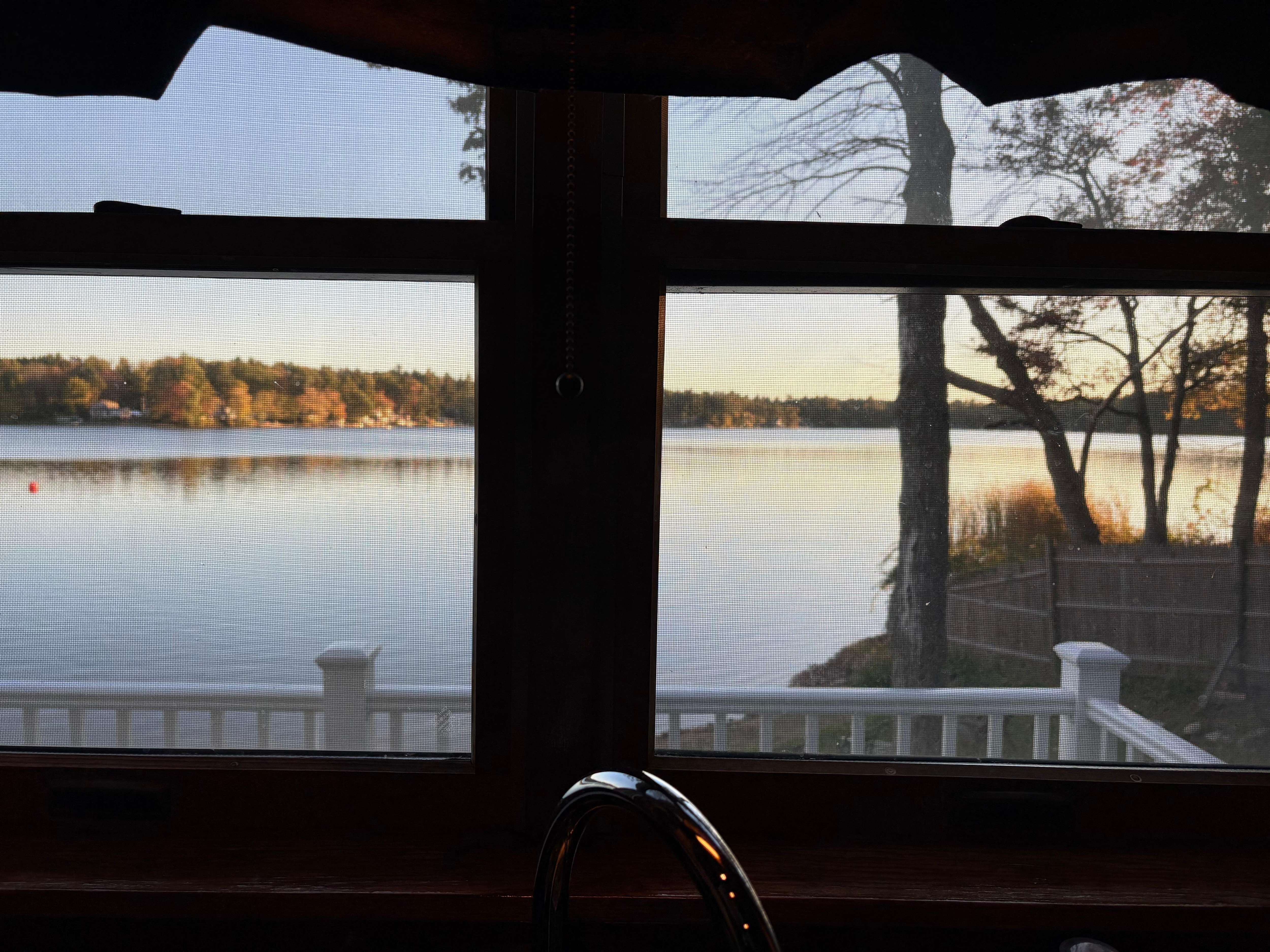 No dishwasher but who cares with this view?