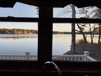 No dishwasher but who cares with this view?