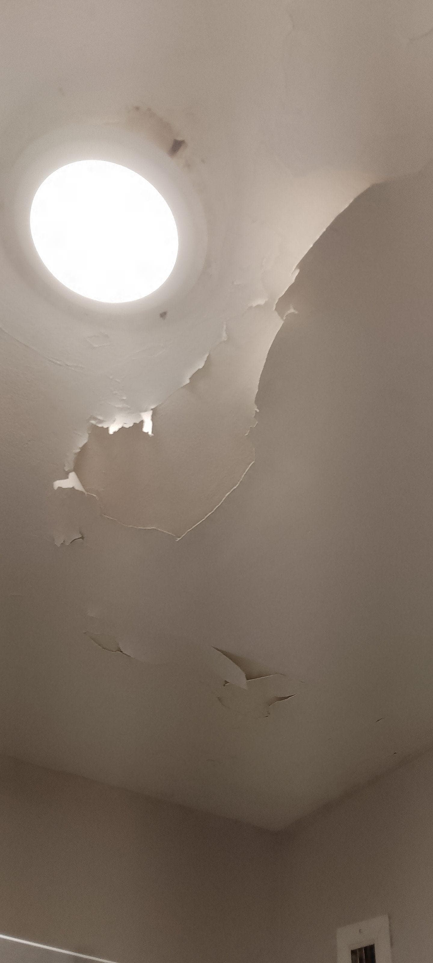 Bathroom ceiling 