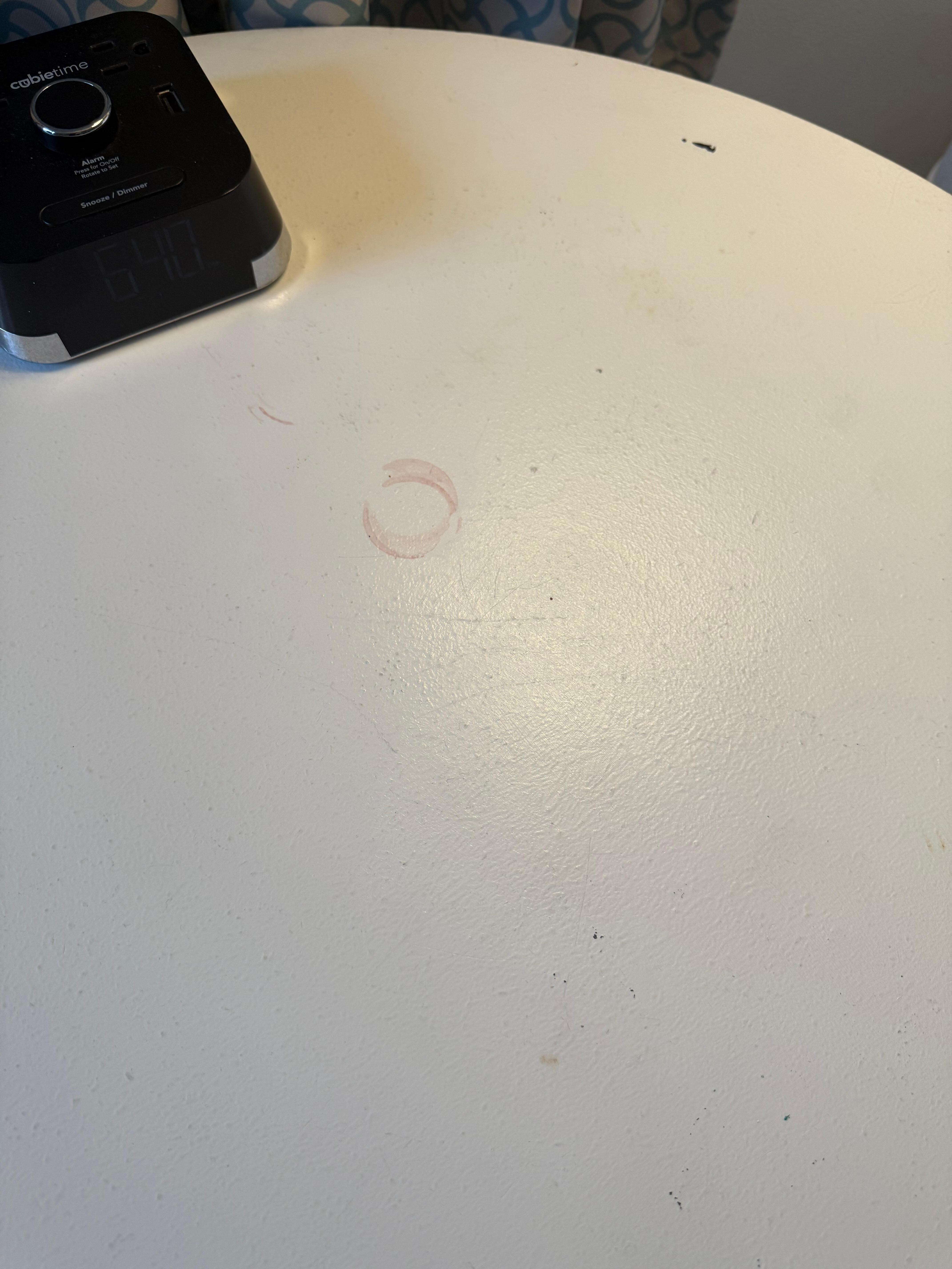 Stains everywhere 