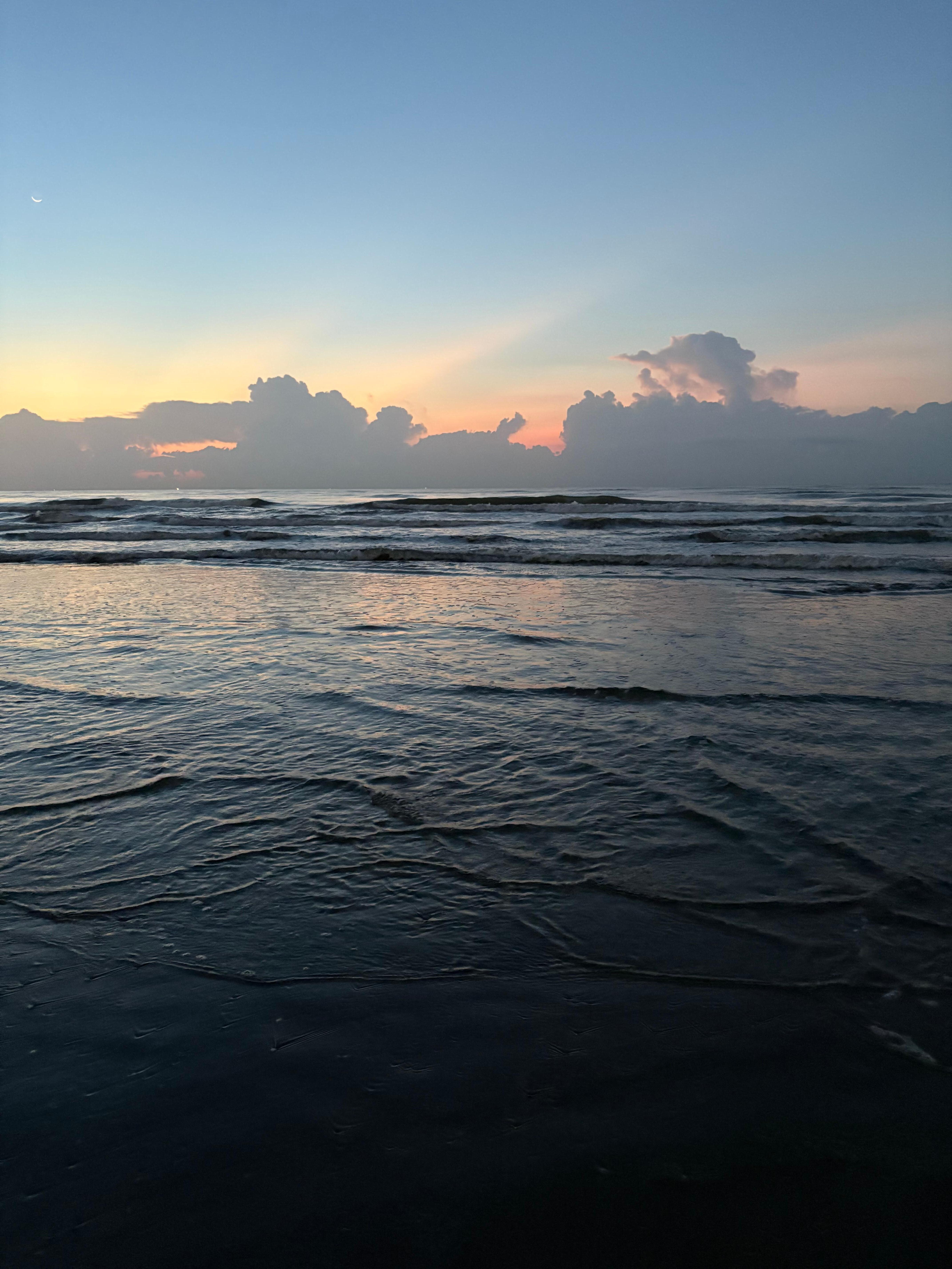 Just a walk away at dawn.