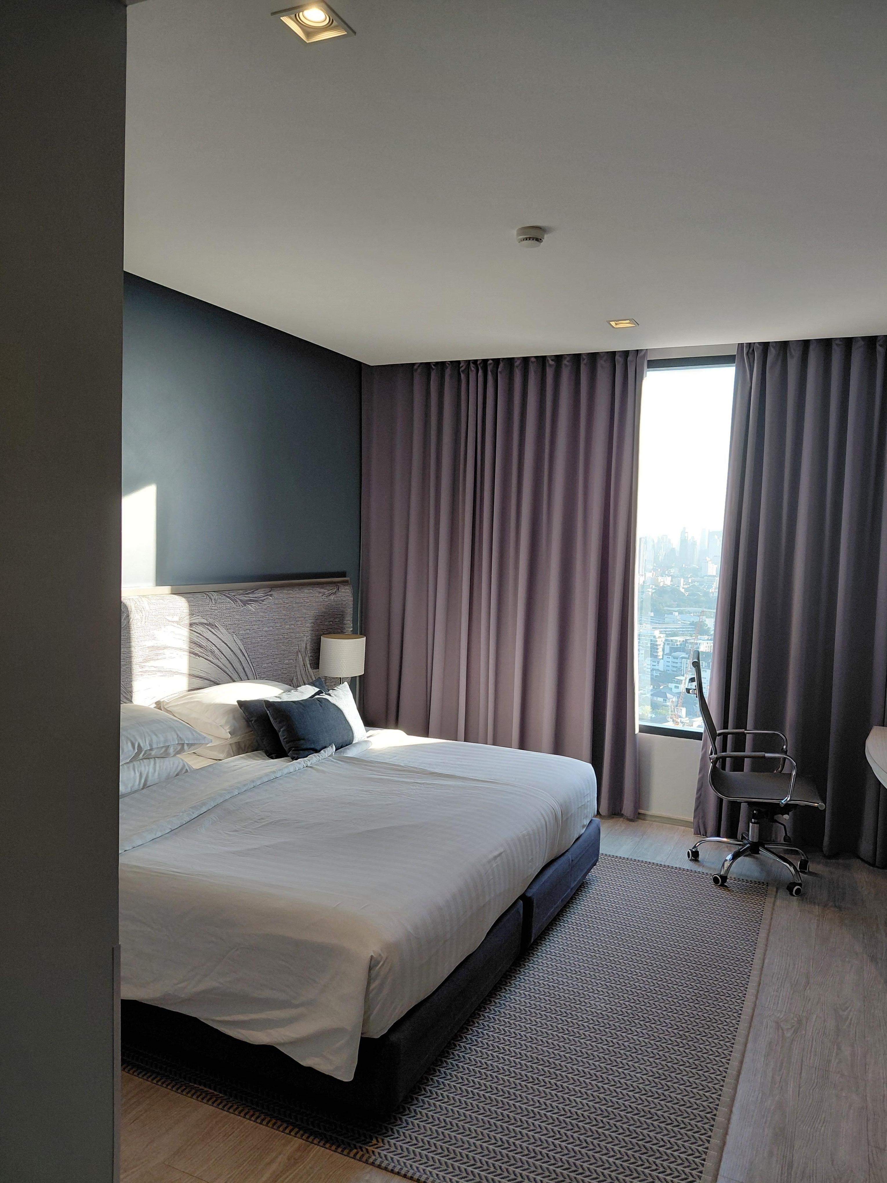 Clean and spacious room