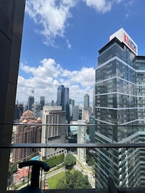 View from our hotel room