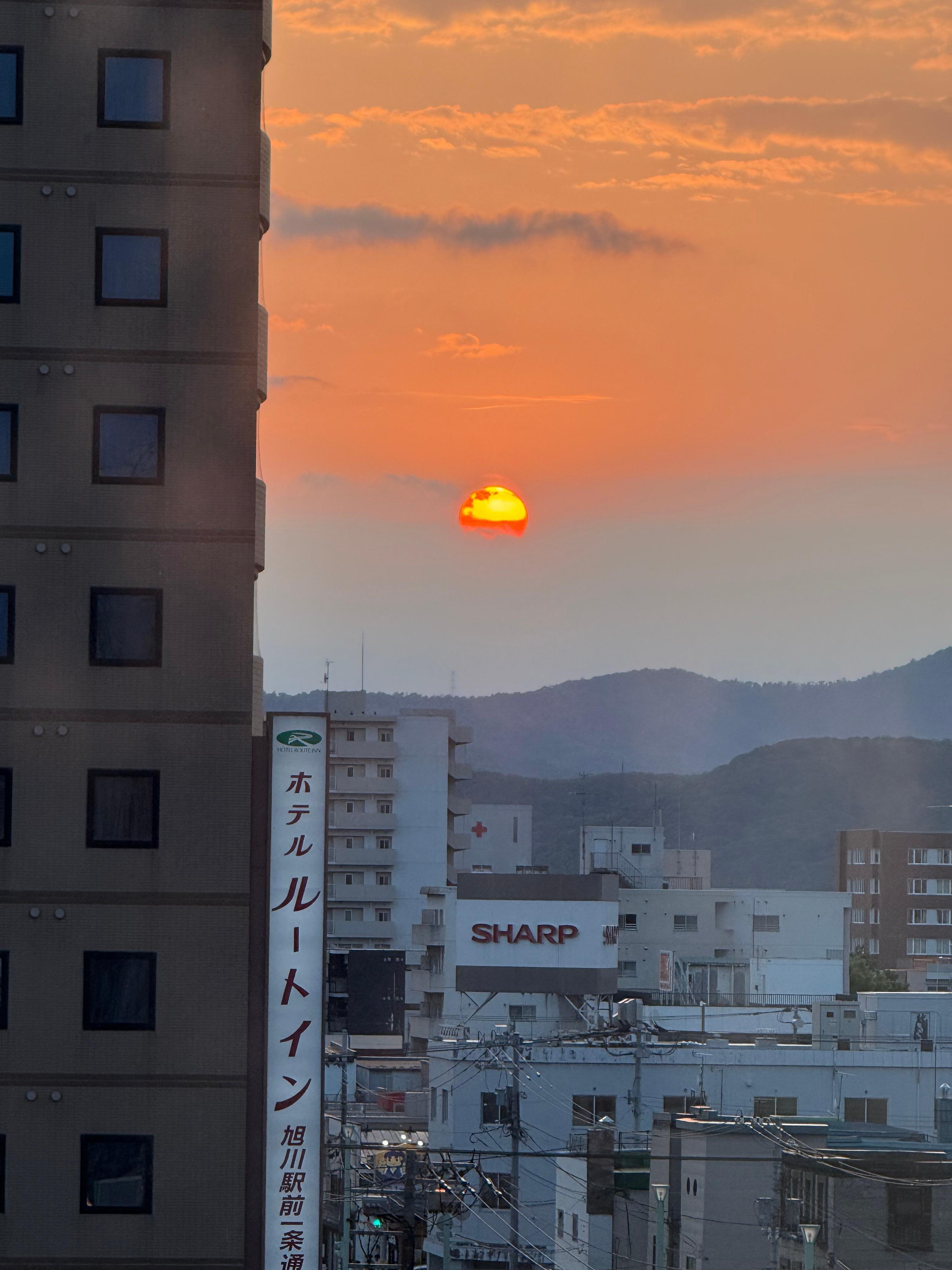 Sunset from my room.