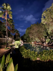 Abendstimmung im Hotel