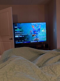 Movie night our first evening in! We had the best time thanks for hosting us