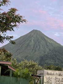 Arenal View from the porch!