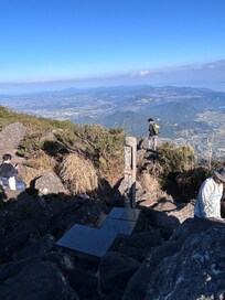 開聞岳の登山