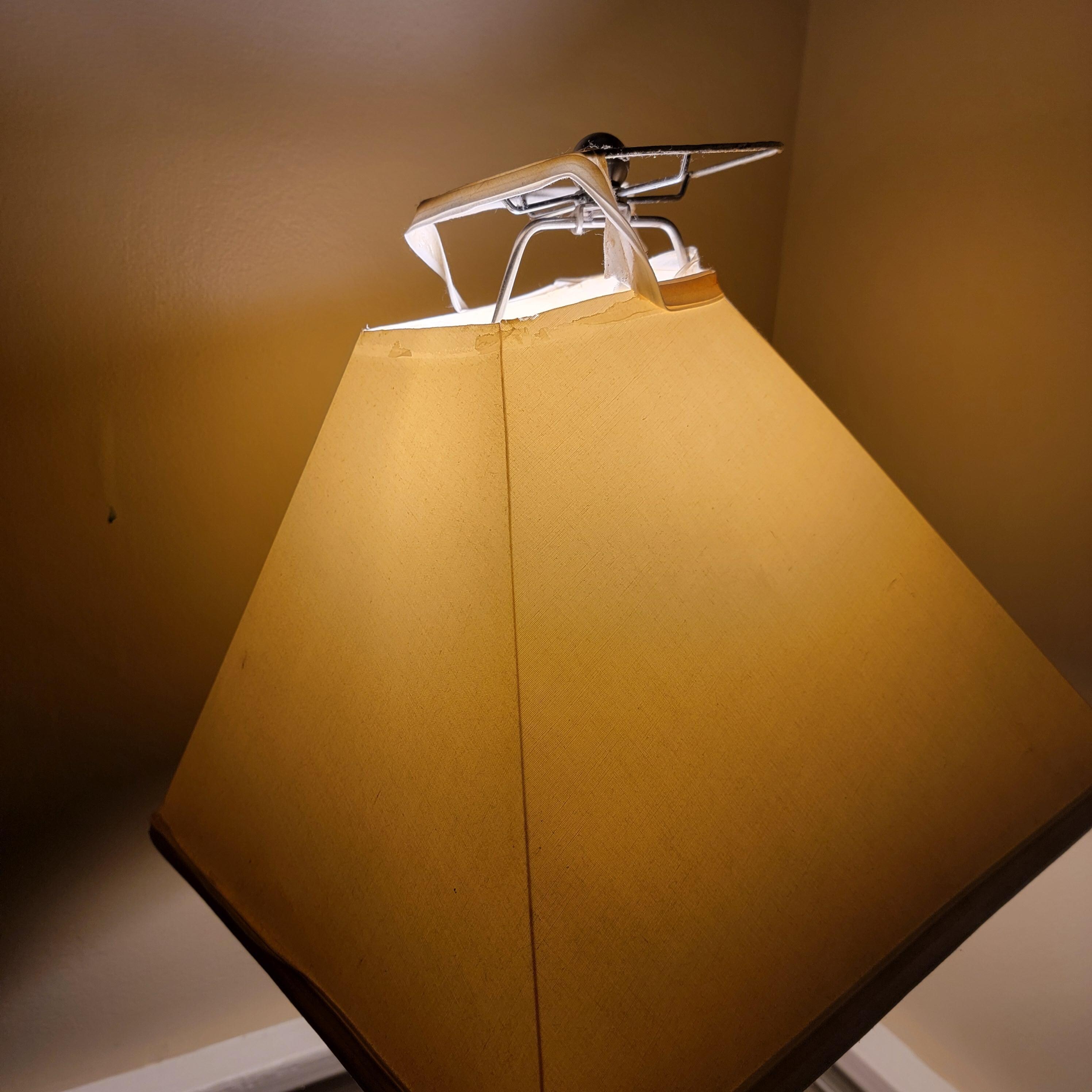 Broken lamp