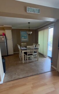 Great dining area