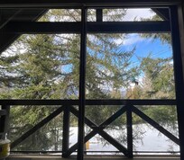 View from the main family/dining room