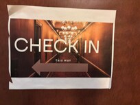 Signs to check in