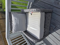Tore up outdoor furniture