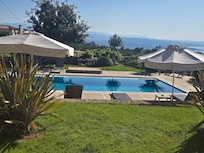 Great pool with a view