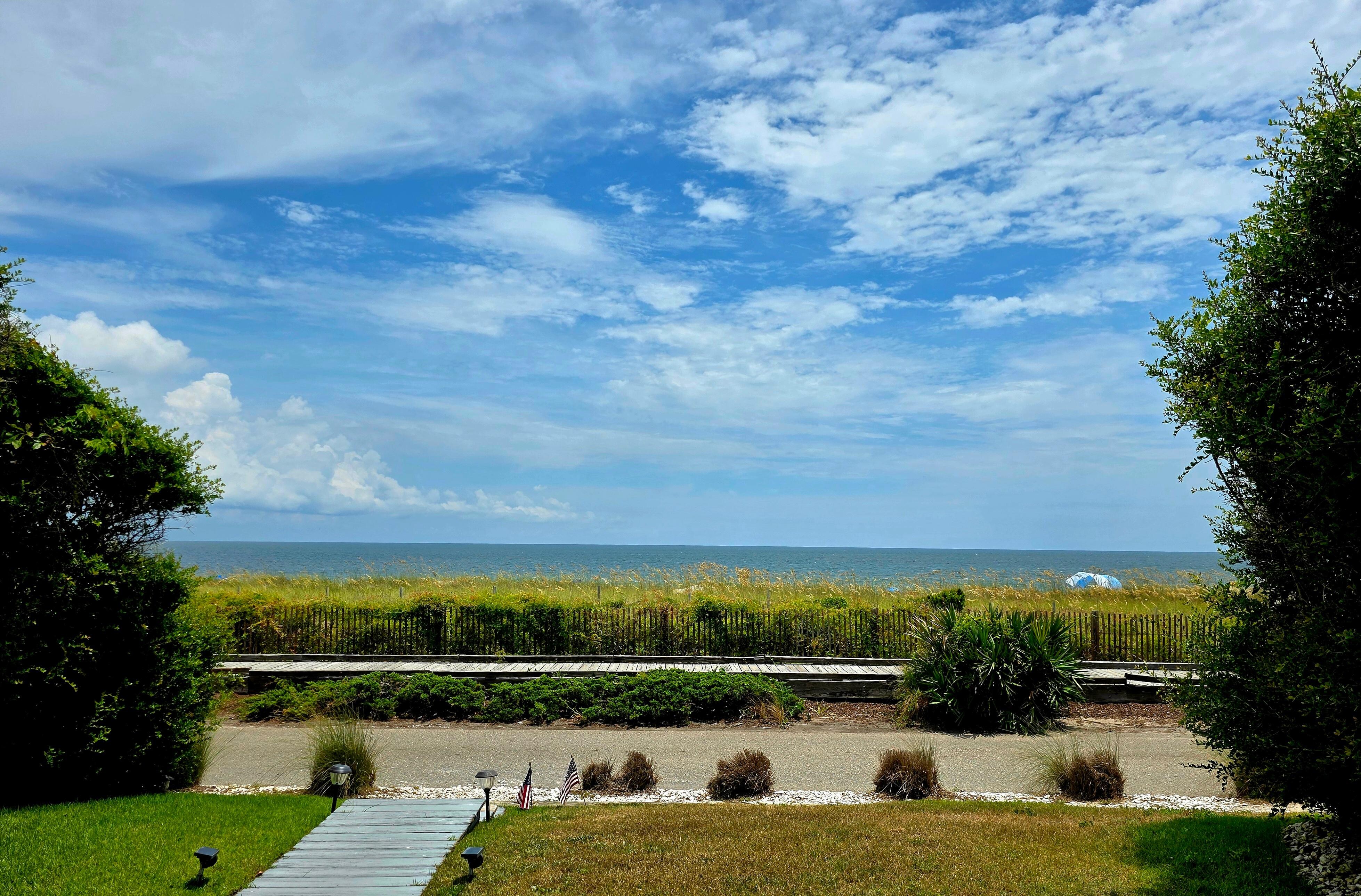 View from the porch.